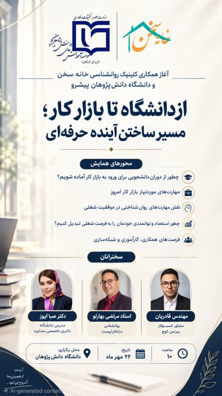 از دانشگاه تا بازار کار؛ مسیر ساختن آینده‌ای حرفه‌ای در دانشگاه دانش‌پژوهان پیشرو